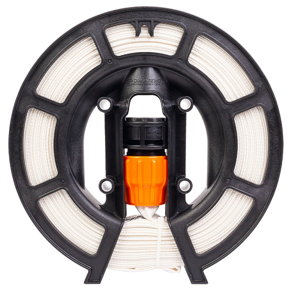 Шланг текстильный Джилекс "УДАВ" диаметр 32 х 1 1/2" для дренажных насосов белый (бухта 20 м) 9110