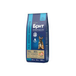 Корм для собак сухой BRIT PREMIUM с лососем и индейкой для собак "Dog Sensitive", 15 кг