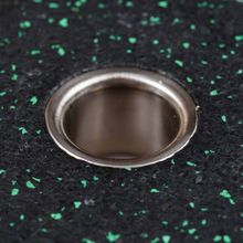 Диск для штанги HI-TEMP с цветными вкраплениями D51 мм PROFI-FIT 10 кг