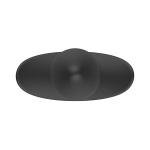 Черная анальная вибропробка 13,5см с пультом ДУ I-Moon Anal Vibrator MY-621