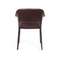 Стул Gio, коричневая кожа