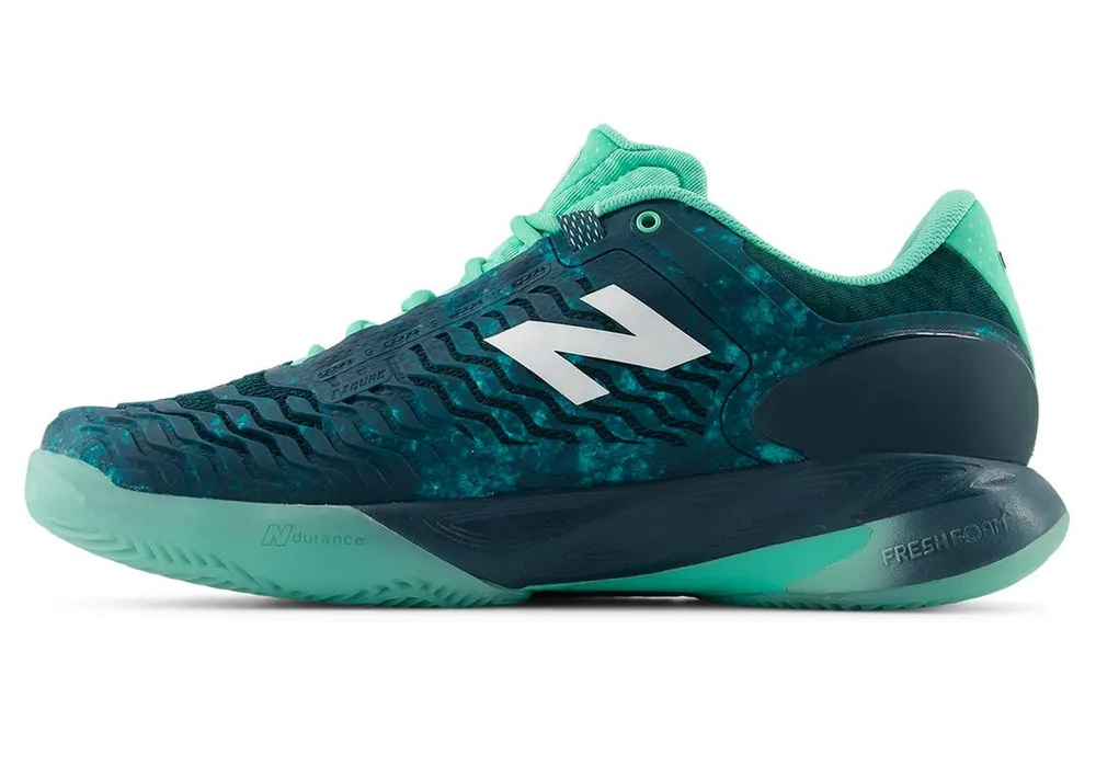 Мужские теннисные кроссовки New Balance Fresh Foam X CT-Rally V2 - teal/mint