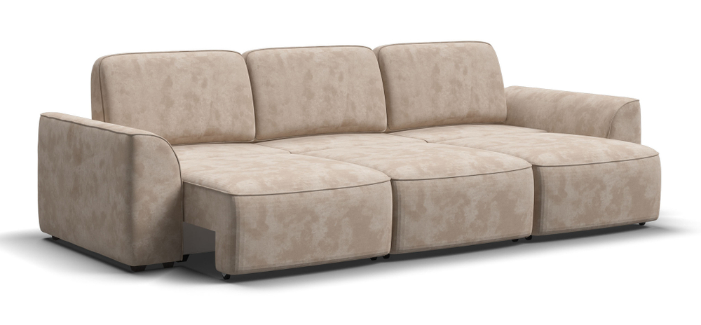 Диван KING MODOOL MAX Велюр Alkantara пепел