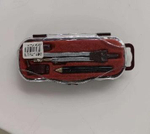 Циркуль 2 в 1: металл. циркуль+стержни и насадка под карандаш+карандаш, в пластик. пенале, С-30658