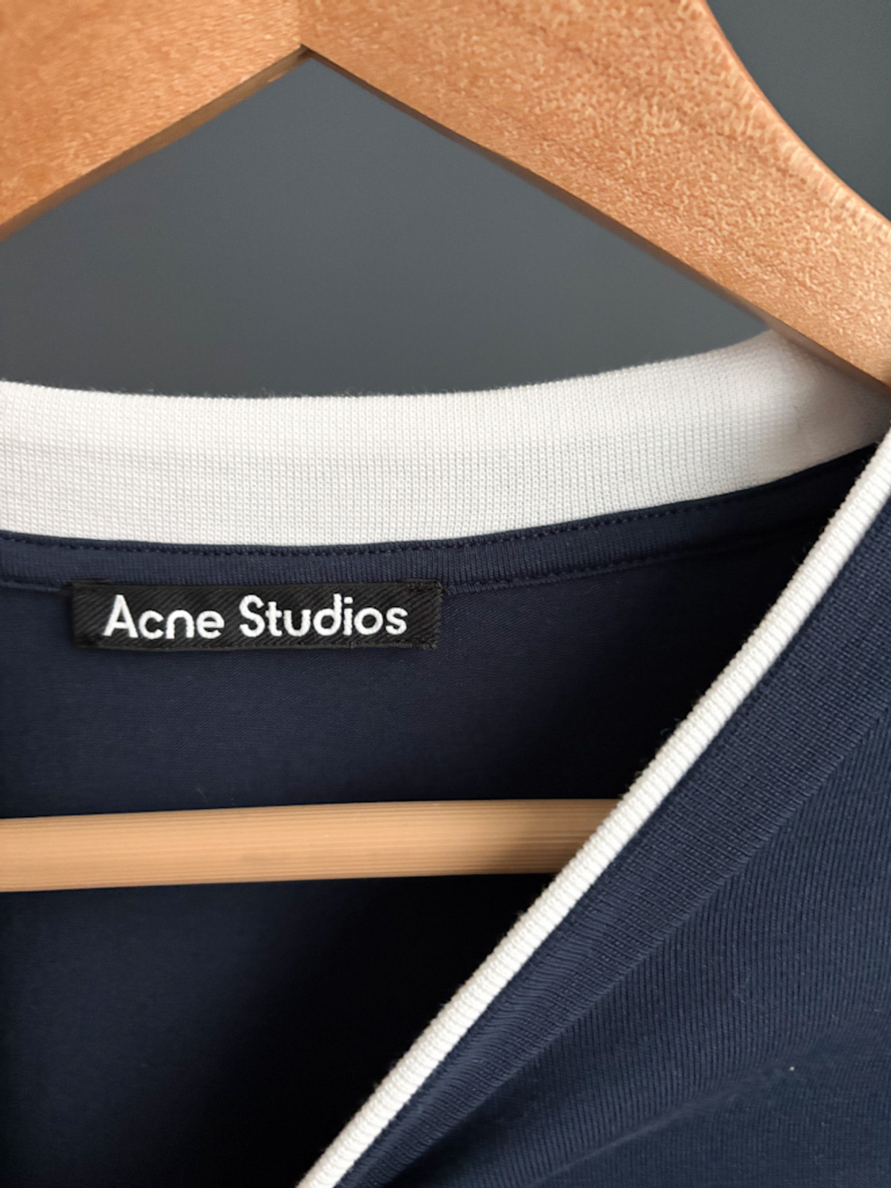 Хлопковый лонгслив Acne Studios, L