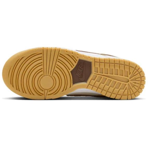 Кроссовки NIKE Dunk для скейтбординга Низкие Бежево-коричневые женские