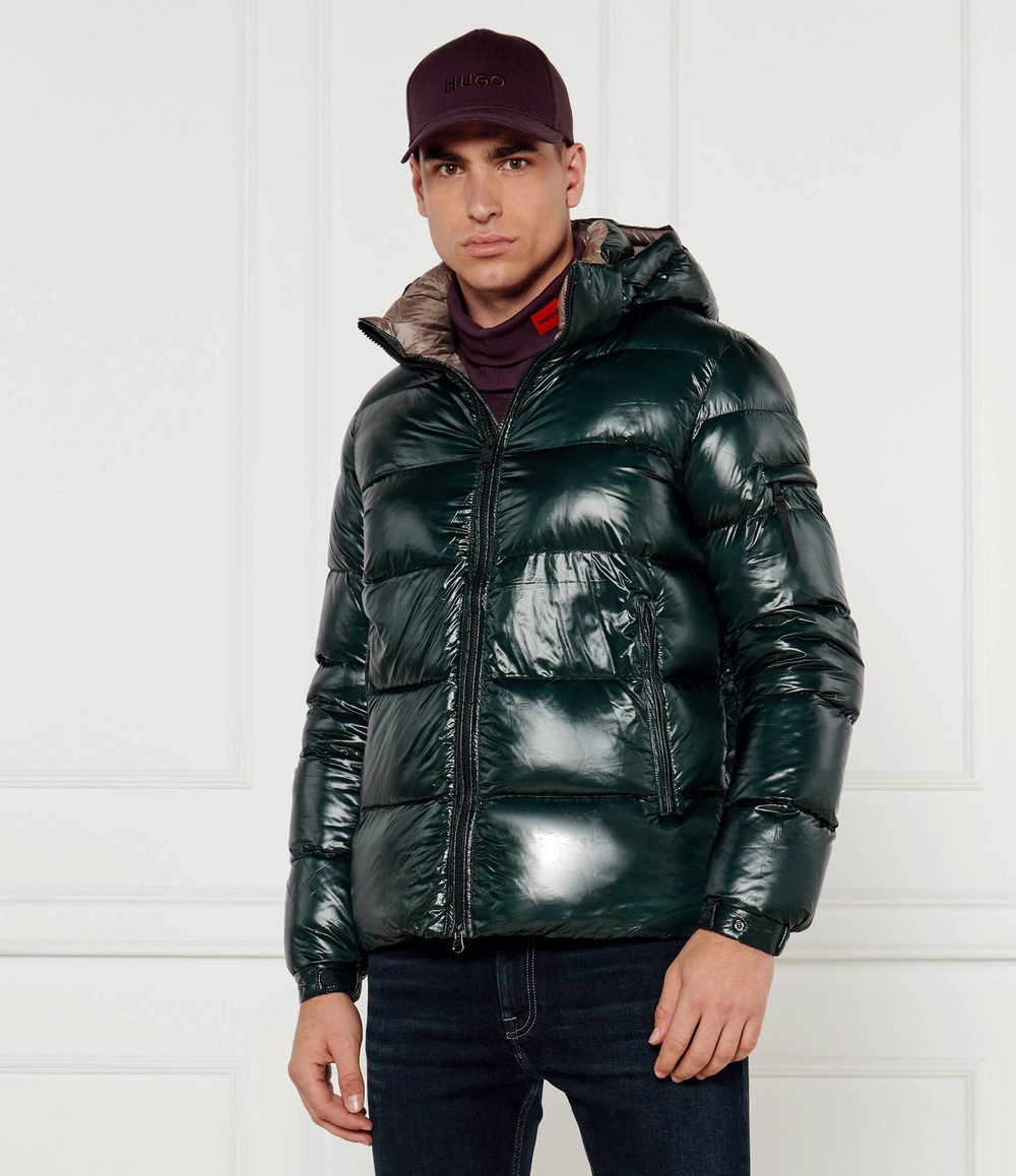 Пуховая куртка SCOTT Hetrego - темно-зеленый(8N561 F)