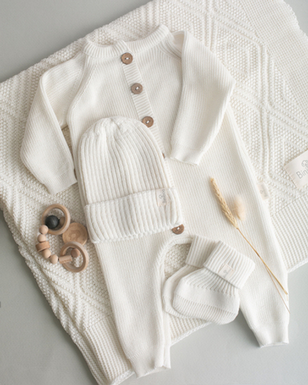 Комплект на выписку Classic Biniboo молочный