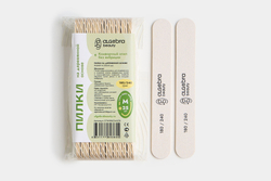 Пилки на деревянной основе, белые, размер М, 25 шт