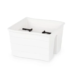 Кашпо на перила 290х200мм малое (белый)