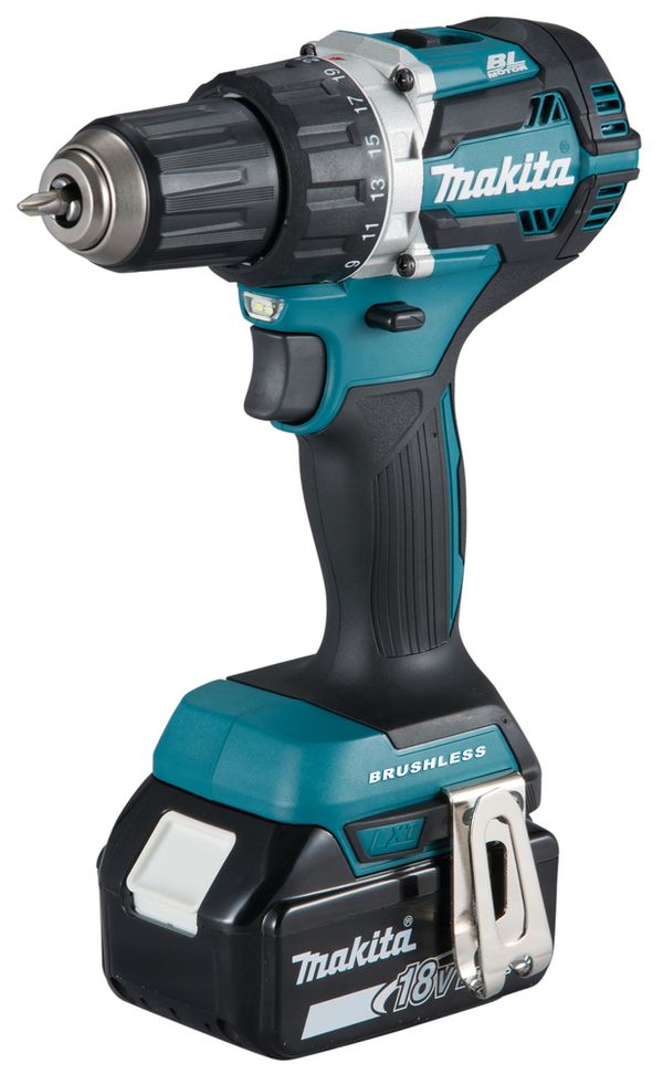 Аккумуляторная дрель-шуруповерт Makita DDF484RTE