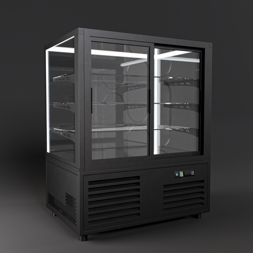 Напольная холодильная витрина Finist JOBS J-137-126, 3 полки