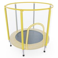 Батут детский DFC FOLDING 40&amp;quot; желтый с сеткой