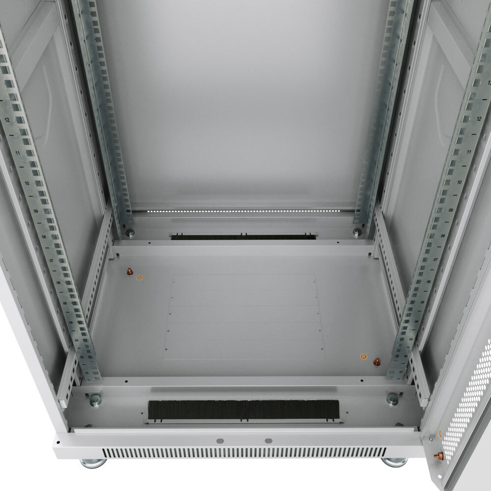 Шкаф напольный 19", 18U Cabeus ND-05C-18U60/60