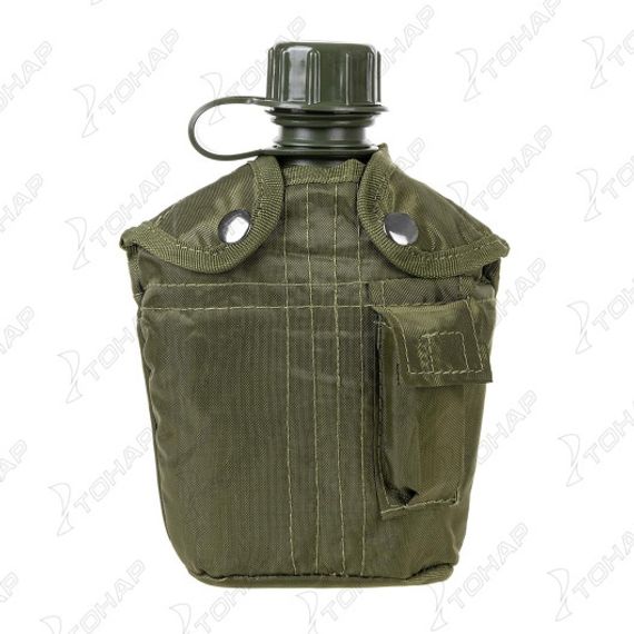 Фляжка №1 армейская в чехле (HS-NP 020009-02) Helios