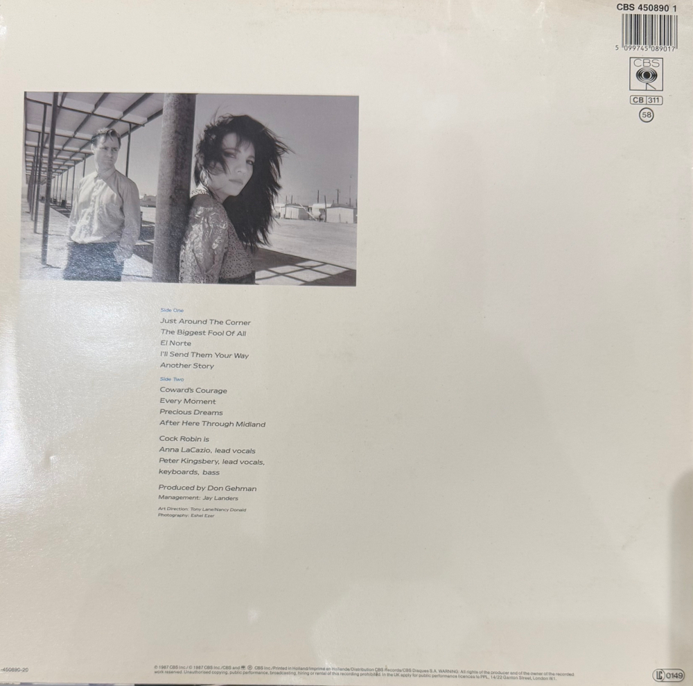 Виниловая пластинка Cock Robin - After Here Through Midland LP