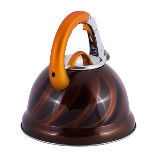 Чайник 3 л. из нержавеющей стали со свистком Kamille KM-0690N