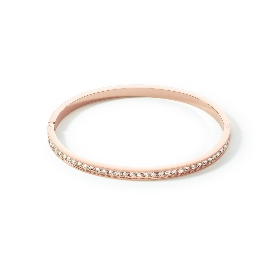 Браслет Coeur de Lion Crystal-Rose Gold 0127/33-1822 17