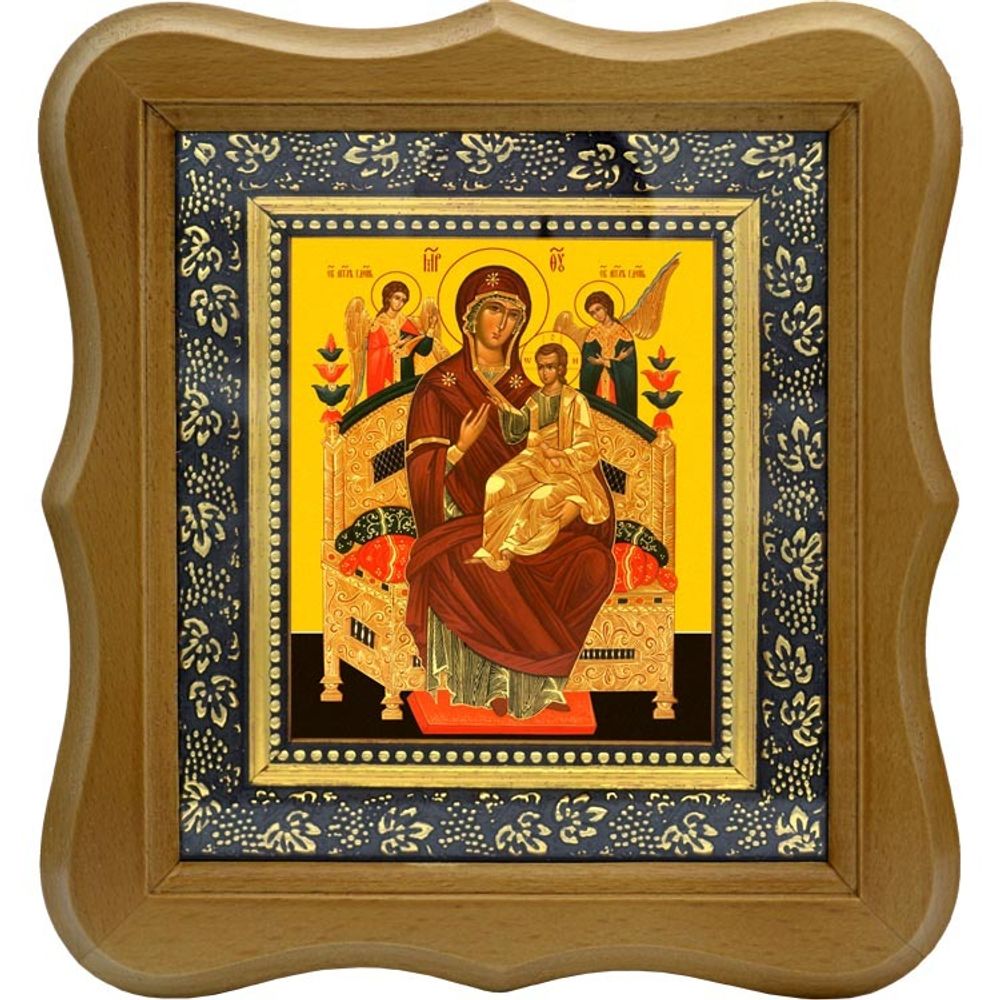 Всецарица «Пантанасса». Икона Божьей Матери на холсте.