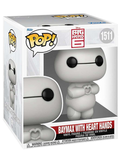 Фигурка Funko POP! Disney Big Hero 6 Baymax with Heart Hands 6" (1511) 80211