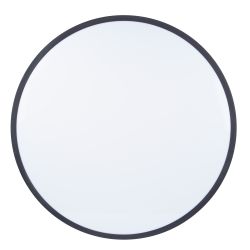 ULO-K40A 60W-4000К-R60 IP40 BLACK Светильник светодиодный накладной. Белый свет 4000K. Диаметр 600мм. Корпус черный. ТМ Uniel