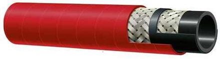 Рукав для пара DN 025 P=18 серия 340AH (+220⁰С, стальная оплетка)