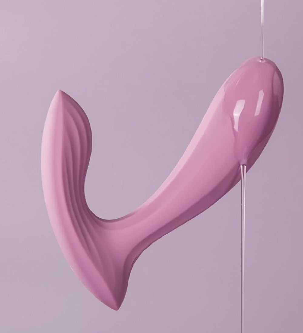 Вибромассажер интерактивный Svakom Erica розовый 10,4 см