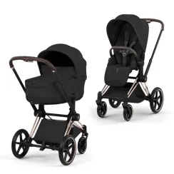 Детская коляска Cybex Priam V Style 2 в 1 Sepia Black