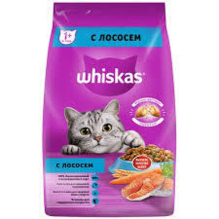Whiskas подушечки паштет об.с лосос 1.3 кг