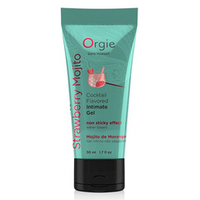 Съедобный интимный гель Orgie Lube Tube Cocktail Strawberry Mojito 50мл
