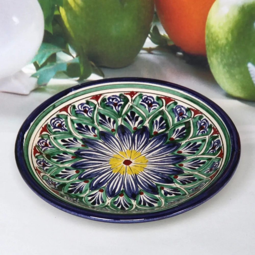 Тарелка 15см Риштанская керамика