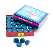 Коробка наклеек для кия "Elk Master"13 мм (50 шт)