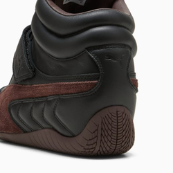 PUMA Женские кроссовки Speedcat Wedge, черный/коричневый