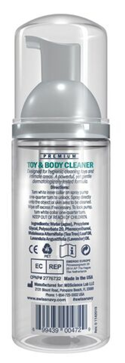 Очищающая пенка для игрушек и тела Toy & Body Cleaner Foamer - 47 мл.