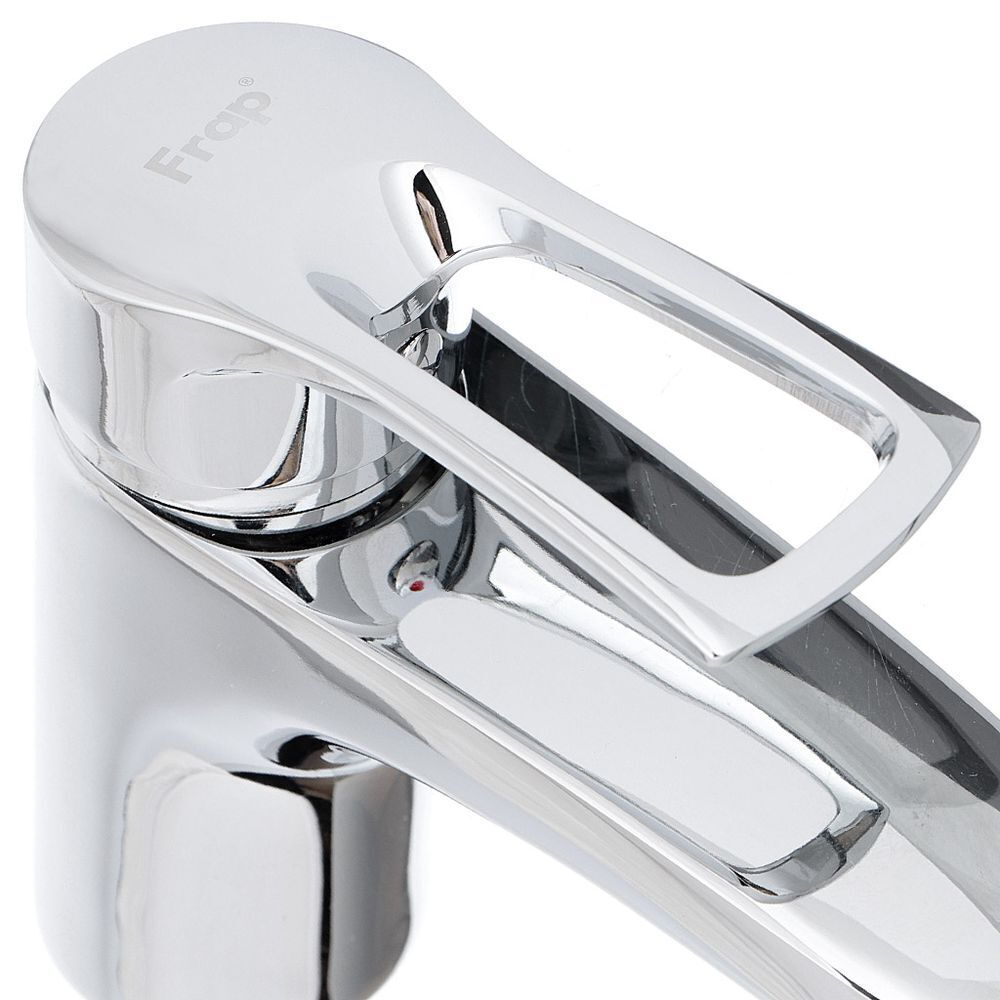 Смеситель для раковины, Frap, корот изл, с картриджем, хром, F10701-B