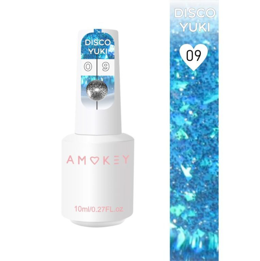 Amokey Жидкий полигель Disco Yuki 09 - 10ml