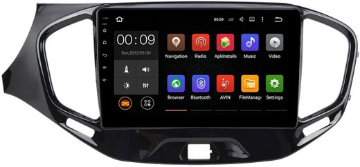 Магнитола для Lada Vesta 2015-2022, Vesta Cross -  Carmedia KR-9283-S10 Android 10, ТОП Процессор, 4ГБ-64ГБ, SIM-слот