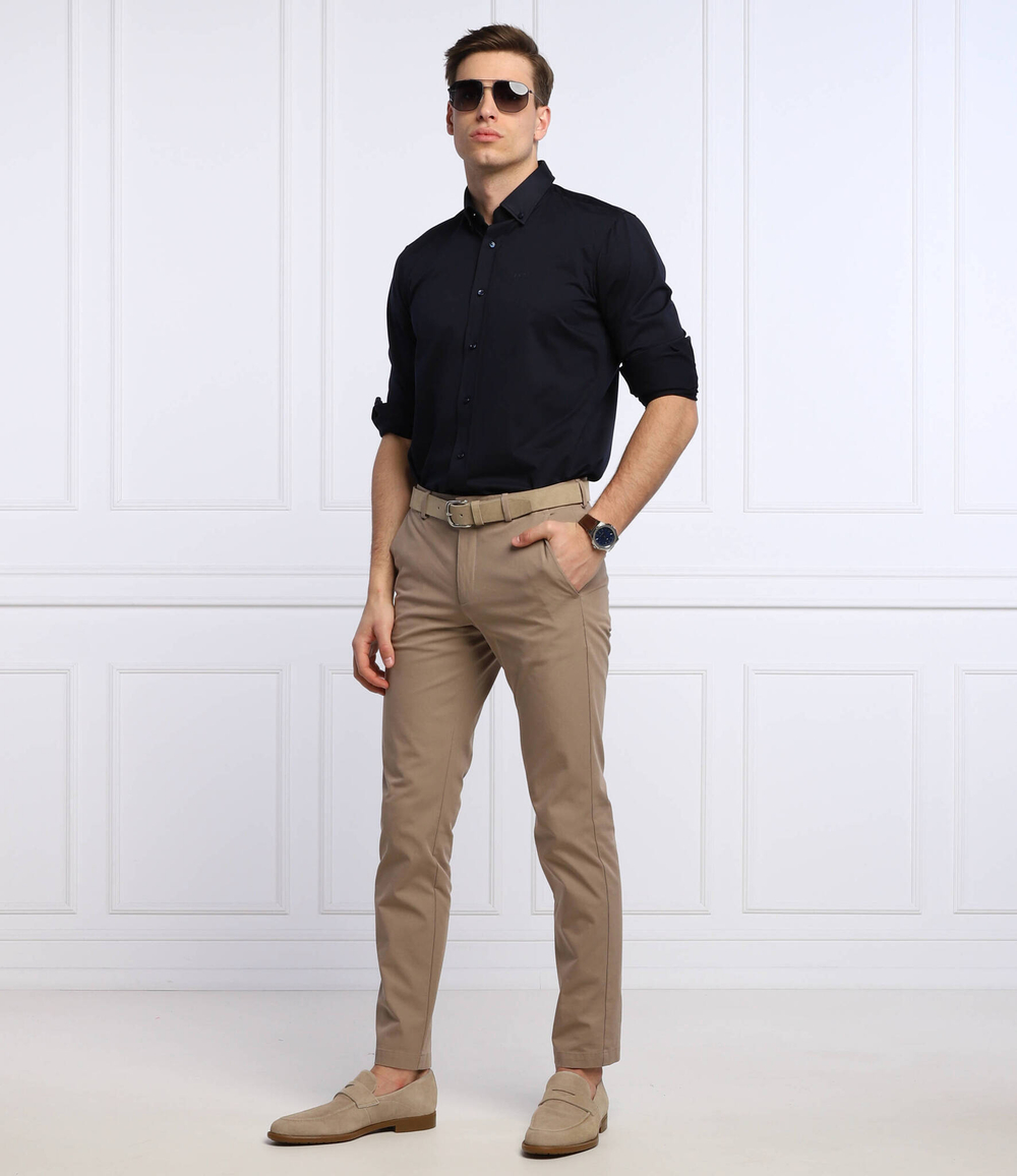 рубашка p-joe-bd-c1-222 BOSS BLACK - темно-синий(50469378)