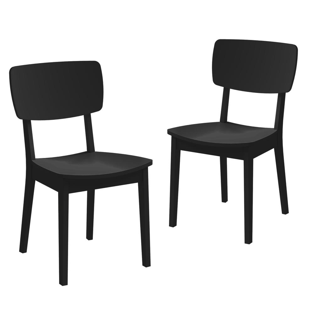 Стул деревянный DAFNA 2, черное дерево