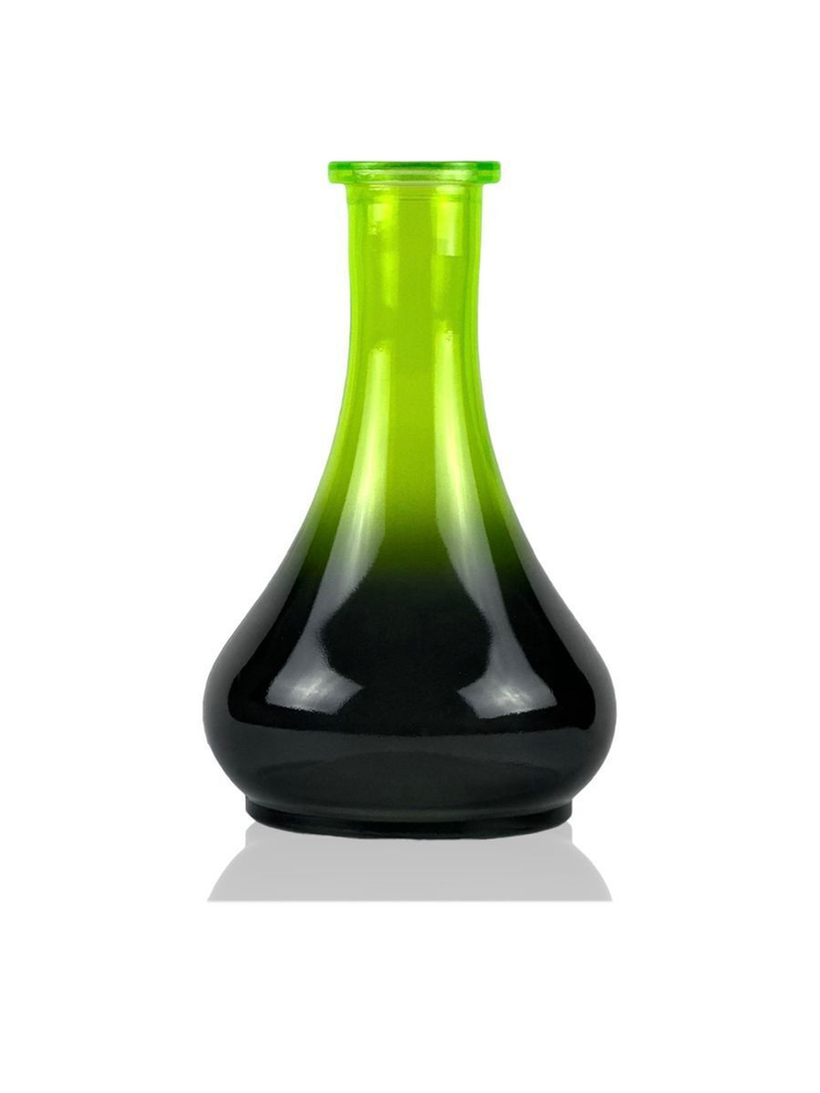 Колба для кальяна hookawell DropS &quot;Black-GreeN&quot; (Черно-салатовая)