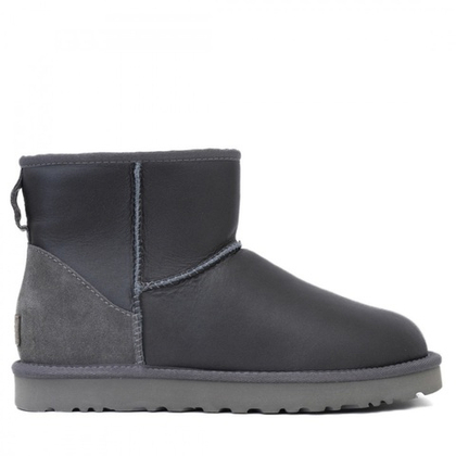 UGG Mens Classic Mini II Metallic Grey