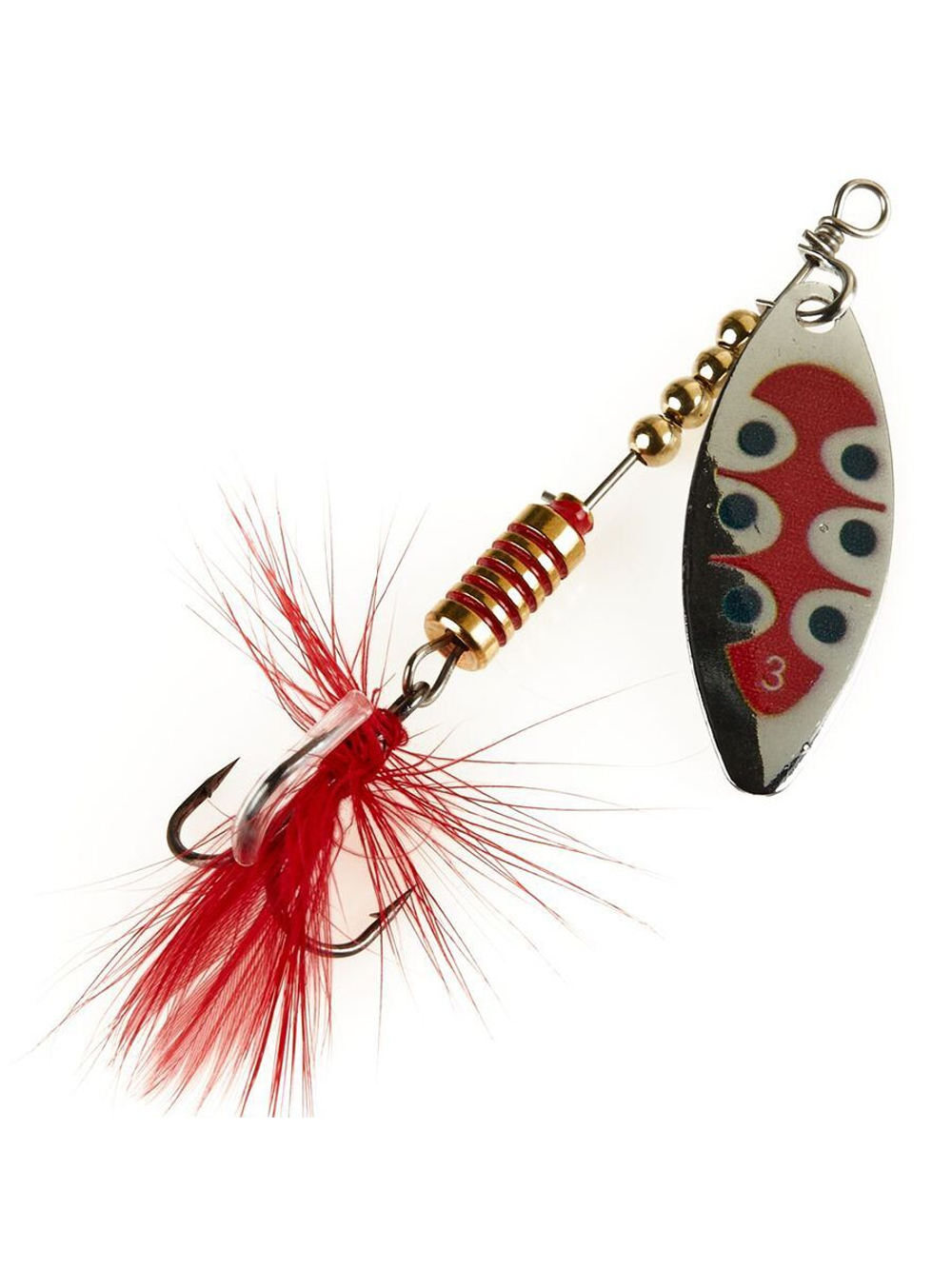 Блесна вращающаяся Lucky John SPIN X LONG 05 12,0г CR (5шт. в упк.)