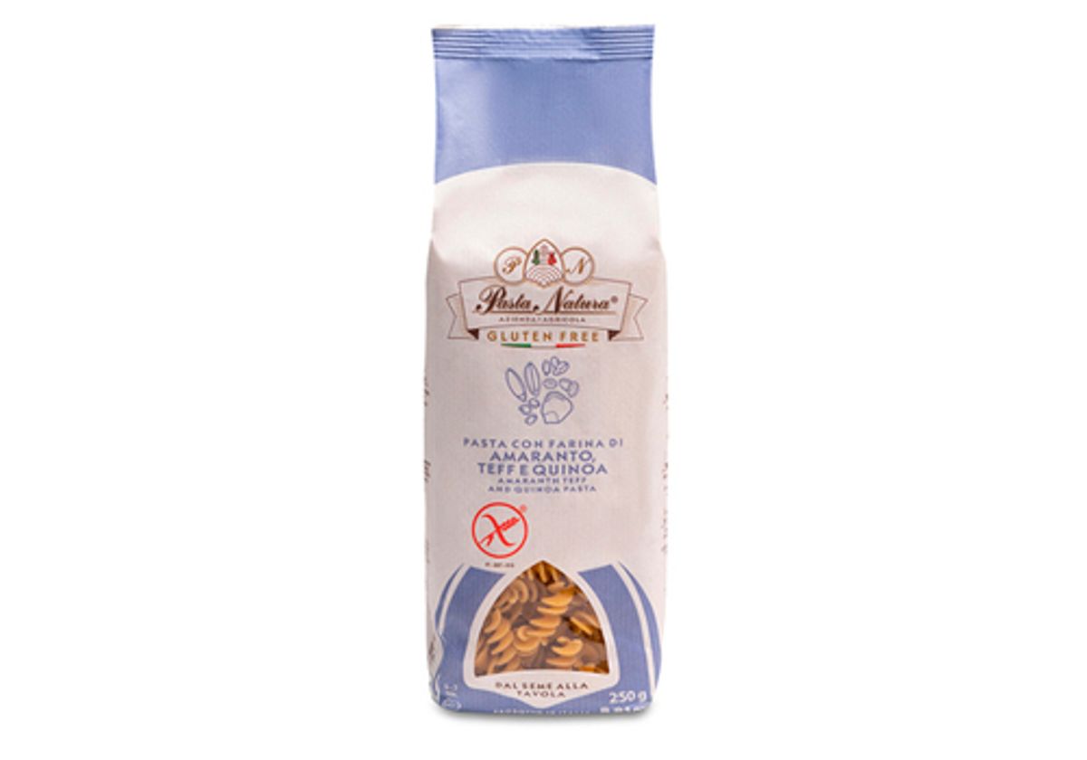 Макароны из Амаранта, Тефа и Киноа Фузилли "Pasta Natura", 250г