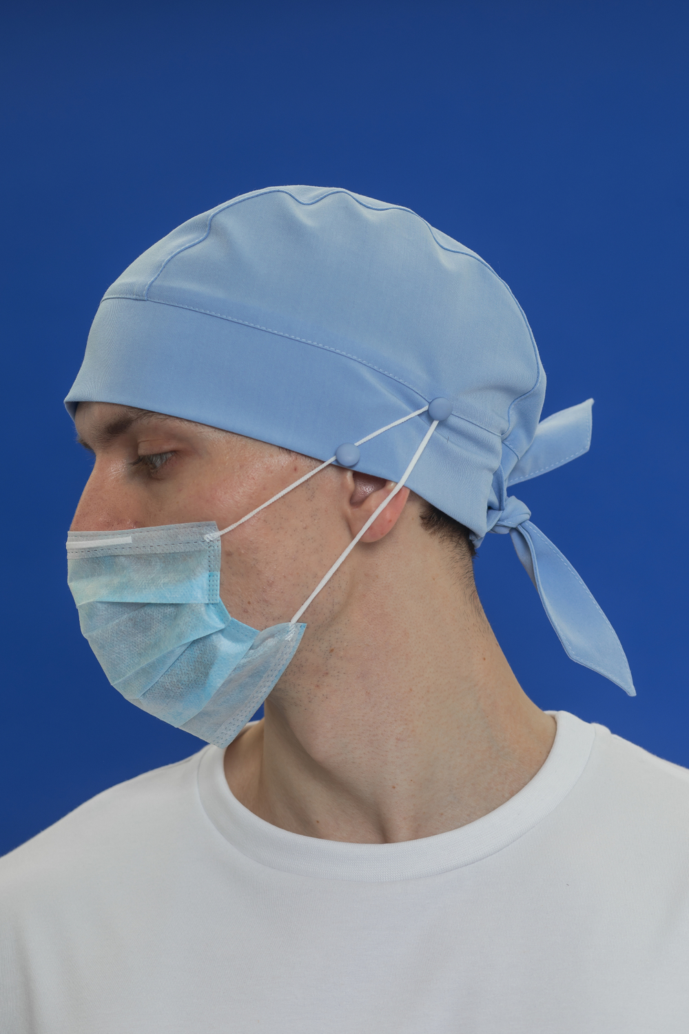 Шапочка с фиксаторами мужская