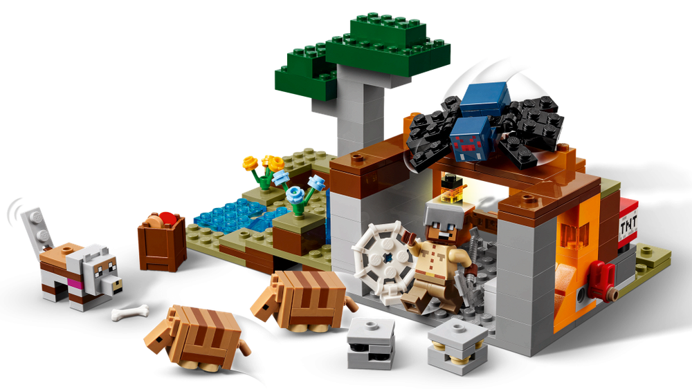 Конструктор Minecraft 21269 «Экспедиция на Рудник Броненосцев»