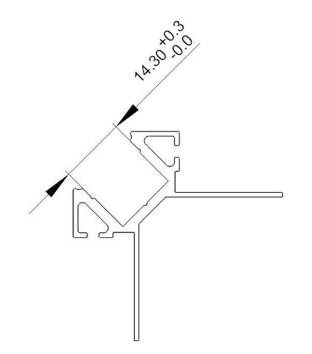 Профиль накладной Deko-Light EV-02-12 975381