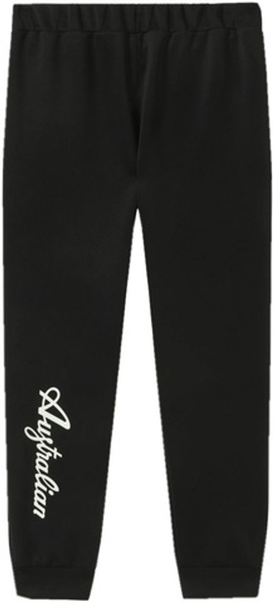 Мужские теннисные штаны Australian Volee Trouser with Print - nero