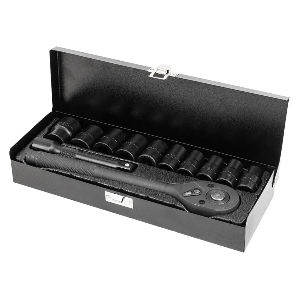 Набор инструментов ударный 12пр. 1/2''(12гр.) FORCEKRAFT FK-4122-9