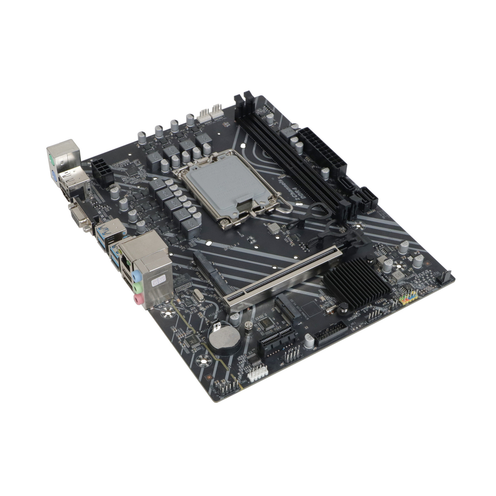 Материнская плата BaseTech B760M-K D4, Socket1700, mATX, Retail, 2xDDR4, PCIe5.0, 2xM.2, GLAN, M.2 WiFi, 2xPS/2, 4xUSB2, 6xUSB3, VGA, HDMI, DP (BT-B760M-K-D4)