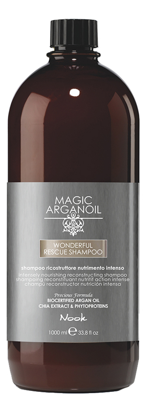 NOOK Реконструирующий интенсивно-питательный шампунь для волос - Wonderful Rescue Shampoo ,1000 мл